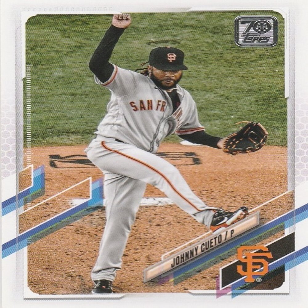 Johnny Cueto - 2021 Topps 70th Anniversary Series 1 MLB Card